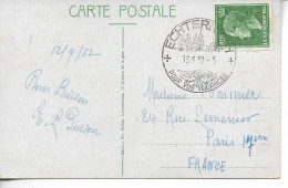 ECHTERBACH Luxembourg CAD Pour Vos Vacances 9/1952         ...G - Macchine Per Obliterare (EMA)