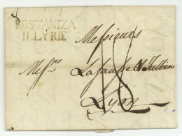 KOSTANIZA ILLYRIE Kroatien Croatia 1813 Departement Conquis RRR - 1792-1815 : Departamentos Conquistados