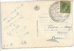 ECHTERBACH Luxembourg CAD 12è Centenaire Pentecôte 1938         ...G - Máquinas Franqueo (EMA)