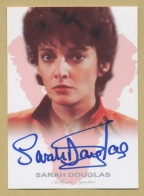 Sarah Douglas - Superman - V - Signed Homemade Trading Card - COA - Actores Y Comediantes 