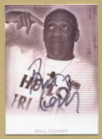 Bill Cosby - American Comedian - Signed Homemade Trading Card - COA - Actors & Comedians