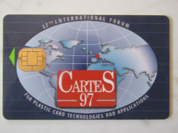 CARTE A PUCE   DEMO   TEST   PUCE BULL  CARTES 97 - Exhibition Cards