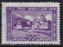 Kingdom Of Yugoslavia, Tax Of The Serbian Orthodox Church, Used - Used Stamps
