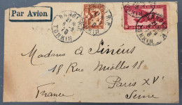 Indochine, Divers Sur Enveloppe TAD Hanoi R.P. 6.9.1933 - (B2521) - Storia Postale