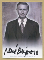 Rene Auberjonois (1940-2019) - Star Trek - Signed Homemade Trading Card - COA - Actors & Comedians