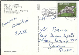 LUSEMBOURG 1969:  CP Ill. De Esch-sur-Alzette Pour Genève (Suisse) - Cartas & Documentos