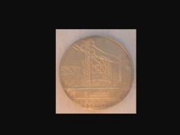 D3-756 Médaille Bronze (gravé Sur La Tranche)signée Dropsy Electricité De France Et Gaz R.LIOTARD 35 Années - Andere Geräte