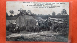 CPA (53)  Le Genest. Laboratoire De Recherches Industrielles Pour Tous Minerais H.HERRENSCHMIDT. Ingénieur (2A.n°505) - Le Genest Saint Isle