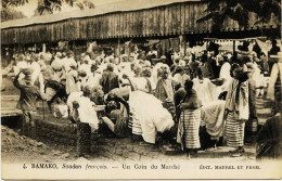 8688 - AOF -  SOUDAN  :     BAMAKO   :  UN COIN DU  MARCHE   Animation Gros Plan - Soudan