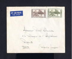 15562-NEW HEBRIDES-NOUVELLES HEBRIDES-.AIRMAIL COVER PORT VILA To DEN HAAG (holland) 1958.French-British Colonies - Cartas & Documentos