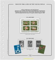 Suplemento Olimpiadas 22 Olim.Moscu 1980 -Tomo 1. Sin Montar - Estate 1904: St-Louis
