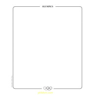 Paquete De 25 Hojas Titulo OLIMPICS - Gebraucht