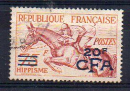 Réunion CFA N° 318 Oblitéré - Hippisme, JO, Jeux Olympiques - Cote 43€ - Used Stamps