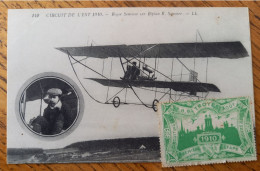 Errinophilie - Circuit De L'Est, Courses D'Aéroplanes, 1ère Première étape, Troyes 7.8.9. Aout 1910, Aviation - Aviazione