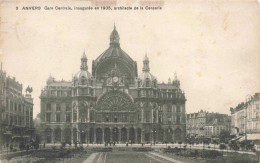 BELGIQUE - Anvers - Gare Centrale - Carte Postale Ancienne - Antwerpen