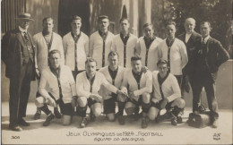 JEUX OLYMPIQUES DE 1924 - EQUIPE DE BELGIQUE - CPA PHOTO - RCPA 07 - Autres & Non Classés