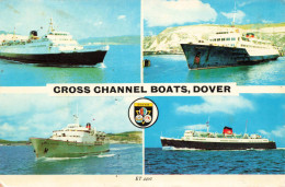 ROYAUME-UNI - Angleterre - Dover - Cross Channel - Colorisé - Carte Postale - Dover