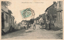 Doméliers * 1906 * L'entrée Du Pays * Vue Intérieure Village Villageois Troupeau Moutons Berger Enfants - Other & Unclassified