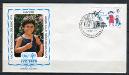 Andorra 1979. Año Internacional Del Niño FDC. - Other & Unclassified