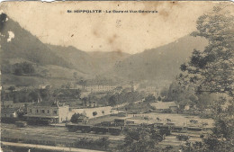 25 - DOUBS - St HIPPOLYTE - La Gare Et Vue Générale - ETAT - Saint Hippolyte