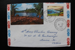 1967 ,TAHITI CAD  PAPEETE R .P - ANNEXE 1 DU 9-12-1967 SUR Y&T PF34 20F DE 1965 TTB SANS CORRESPONDANCE - Tahiti