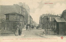 PARIS 14eme Arrondissement   TOUT PARIS  La Porte De Vanves Et Rue De Vanves - District 14