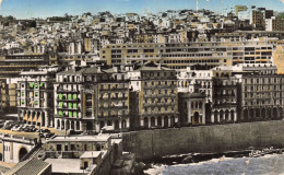 ALGERIE - Alger - Boulevard Amiral Pierre - Colorisé - Carte Postale Ancienne - Algiers