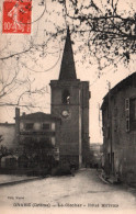 Grâne (Drôme) L'Eglise Et Le Clocher, L'Hôtel Meynier - Edition Maret - Carte De 1919 - Autres & Non Classés