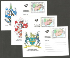 South Africa 1992. 3 Postcards As Per Scan. - Lettres & Documents