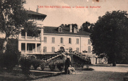 Les Tourettes (Saulces, Drôme) Le Château De Malhurier, Jardinier Dans Le Parc - Carte De 1906 - Other & Unclassified