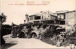 Espagne - TOLEDO - Entrada De La Casa Del Greco - Toledo