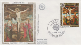 Enveloppe  FDC  1er  Jour   ANDORRE   ANDORRA     EUROPA     1975 - FDC