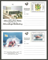 South Africa 1992. 4 Postcards As Per Scan, Nos. 13-16. - Storia Postale