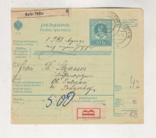 SLOVENIA,Austria 1913 MARKT TUFFER LASKO Parcel Card - Slowenien