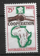 CONGO 1964 Cooperation MNH - Nuevos