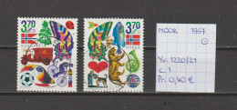 (TJ) Noorwegen 1997 - YT 1220/21 (gest./obl./used) - Oblitérés