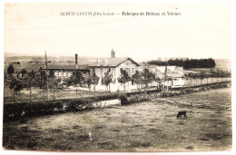 CPA Carte Postale / 43 Haute-Loire, Velay, Montfaucon / Fabrique De Rubans Et Velours. - Montfaucon En Velay