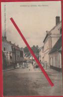 Aubigny-en-Artois -  Pas-de-Calais . Rue D'En Haut . Jolie Carte  Postale  Colorisée  écrite - Aubigny En Artois
