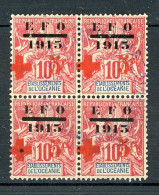 AL-30  Océanie N° 39 Oblitéré En Bloc De 4 à 10% De La Cote. A Saisir !!! - Used Stamps