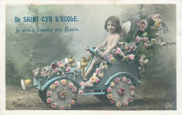 YVELINES  SAINT CYR  " Je Vous Envoie Ces Fleurs " - St. Cyr L'Ecole