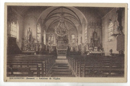 Friville-Escarbotin (80) : L'intérieur De L'église D'Escarbotin Env 1930 PF. - Friville Escarbotin