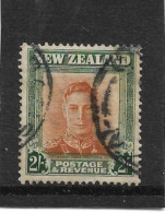 NEW ZEALAND 1947 2s SG 688b WATERMARK UPRIGHT FINE USED Cat £18 - Usados