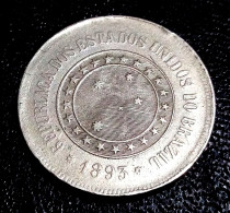 BRESIL - 100 REIS, 1893 - KM 492 - XXF, Agouz - Brazil