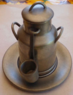 Pot à Lait Miniature En étain - Etains