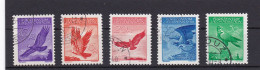 Liechtenstein 1934/36, Cat. Yvert N° PA9/13 . Oblitérés. Gomme Sur Les 11 Et 13 également Signés. Très Beau - Luchtpostzegels