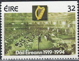 Irland Ireland Irlande - 75 Jahre Dáil Éireann (Irisches Parlament) (MiNr: 853 Do) 1994 - Postfrisch ** MNH - Neufs