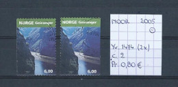 (TJ) Noorwegen 2005 - YT 1474 (x2) (gest./obl./used) - Oblitérés