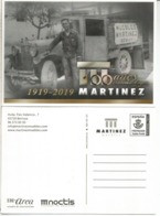 ENTERO POSTAL TARIFA A 100 AÑOS MUEBLES MARTINEZ CAMION TRUCK BENISSA ALICANTE - Camiones