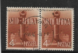 SOUTH AFRICA 1941 4d ORANGE-BROWN SG 92 FINE USED Cat £35 - Used Stamps