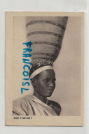 Congo. Jeune Fille Et Grand Panier Sur La Tête. "Kunt U Dat Ook? (savez-vous Faire ça?) Witte Paters - Missions